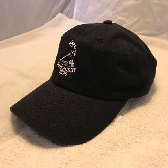 AHEAD Pinehurst Collection Black Golf Cap - Picture 6 of 8